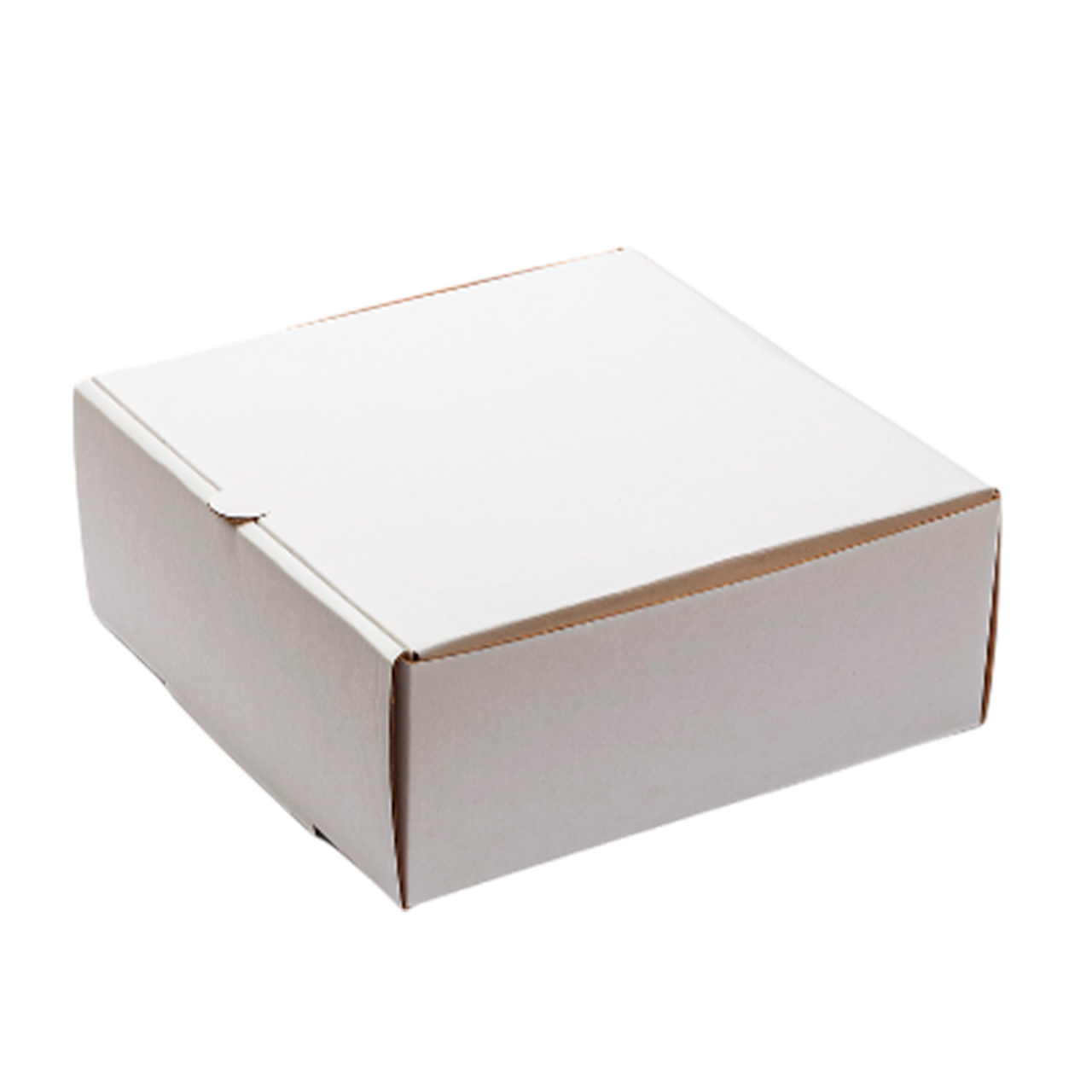 CAJA DE CARTON CUADRADA MEDIANA NEGRA